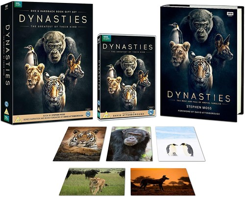 Dynasties dvd hardback book - dvd,