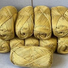 500g Rowan Summerlite 4ply 100% Cotton, Unlabelled Yellow Mustard