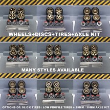 1:64 BRASS WHEELS + DISCS +