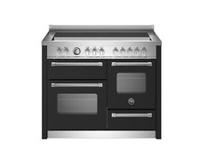Bertazzoni MAS115I3ENEC Master 110cm Electric Induction Range Cooker-Matt Black