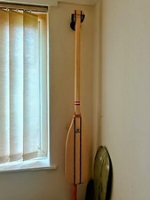 Polport Wooden Canoe Paddle Pine Mahogany 120cm 1200mm 47inch Sailing Canadian C