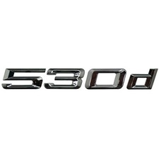 Silver chrome 530d car flat - silver,