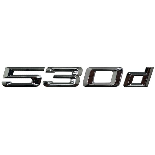 Silver chrome 530d car flat - chrome,