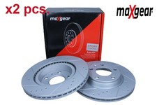 X2 PCS FRONT / REAR BRAKE DISC