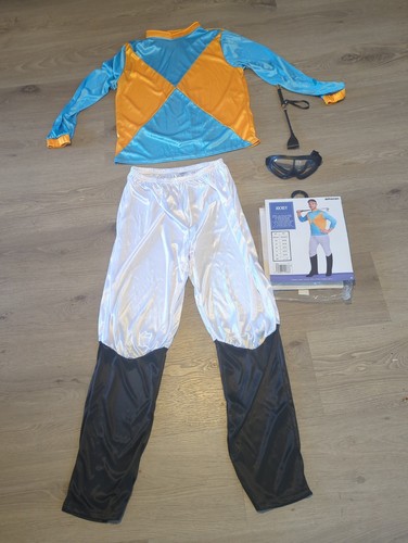 Jockey adult fancy dress - adult,