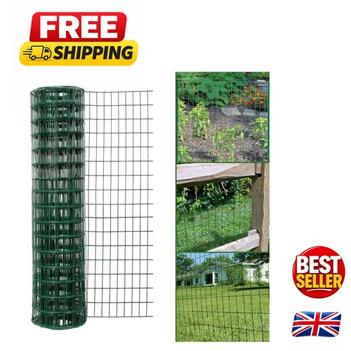 10m green pvc coated - x,