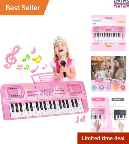 Elegant pink key - 37-key, piano
