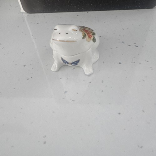 Aynsley bone china garden - china, frog