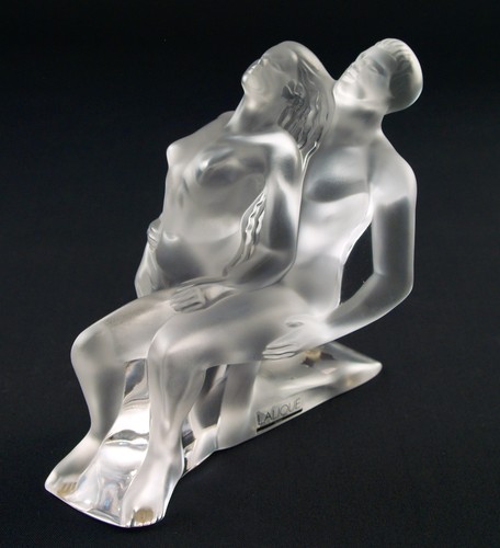 Lalique statuette danseurs - statuette,