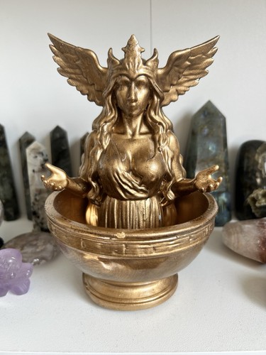 Goddess freya statue offering - freya,