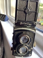 ROLLEIFLEX Compur Rapid CAMERA Franke & Heidecke LENS + CASE Unchecked