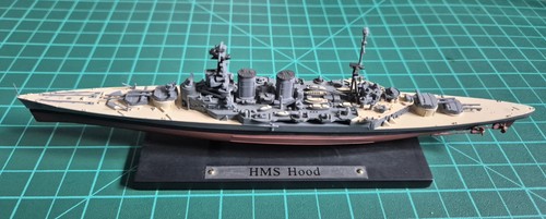 Vintage hms hood model - hood, mounted
