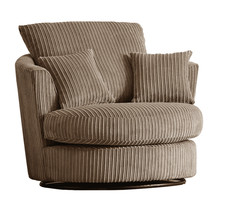 Jumbo Cord Corner Sofa Suite