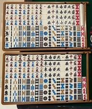 Aqua2 mahjong tiles 28mm - mahjong,
