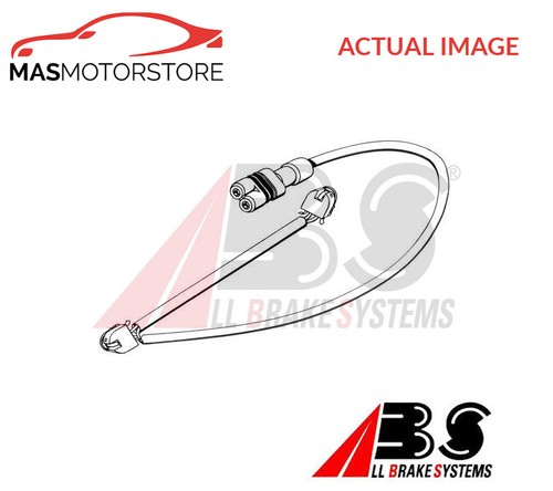 Brake pad wear sensor warning - brake,
