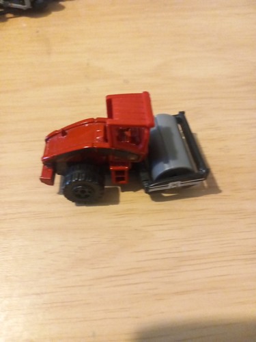 Matchbox road roller mint - road,
