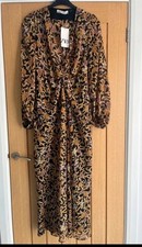Zara Maxi Kaftan Dress Semi