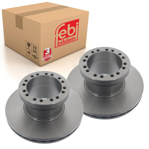Pair front brake - of, disc