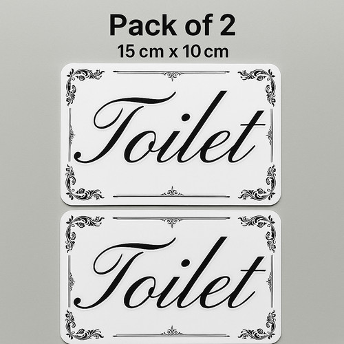Sticker toilet door - x,