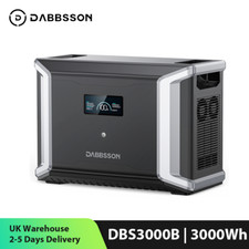 Dabbsson DBS3000B Extra Battery 3000Wh Solar Backup for DBS2300 Power Station