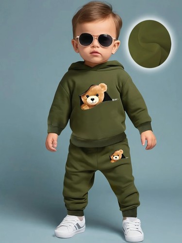 Baby boy fleece tracksuit - baby,