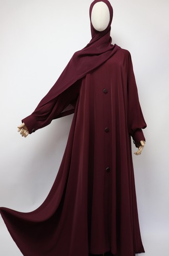 Dubai abaya closed cuffed - abaya,