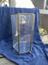 Tall Glass Terrarium Flat Top