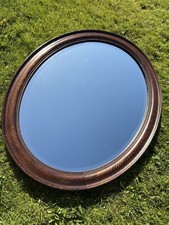 Vintage Solid Heavy Dark Wood