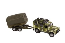 Kids Globe Army Land Rover &