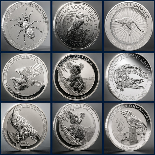 1oz solid silver coin - 0.99%,