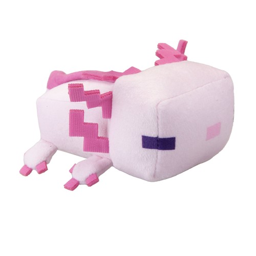 Minecraft pink axolotl soft - pink,