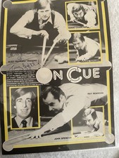 Alex Higgins Autographed