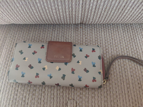 Ladies purse fossil heart - purse,