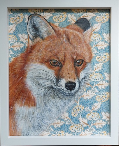Original wildlife fox - original,
