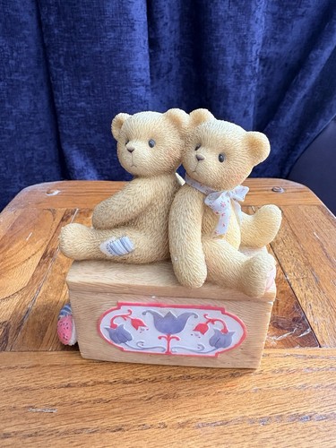 Cherished teddies trinket - trinket, box
