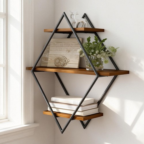 Farmhouse floating shelves - farmhouse,