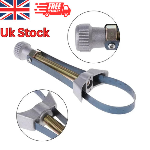 Adjustable strap wrench oil - strap,