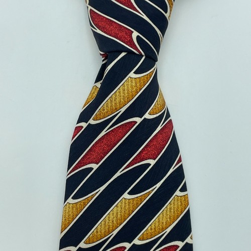 Perazzi mens silk tie - silk, navy