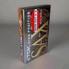 TDK SA-X90EA Chrome Audio Cassette Tape High Position IEC II TYPE II New Sealed