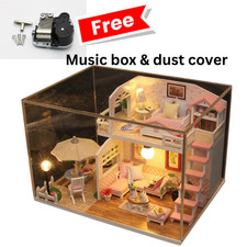 DIY Dollhouse Kit M033 Pink