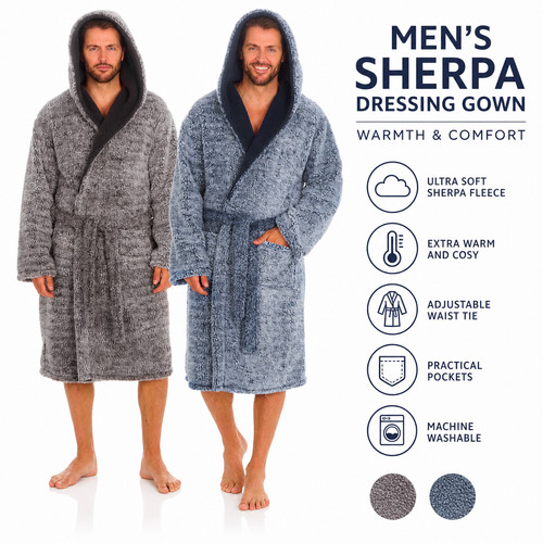 Men sherpa fleece - sherpa,