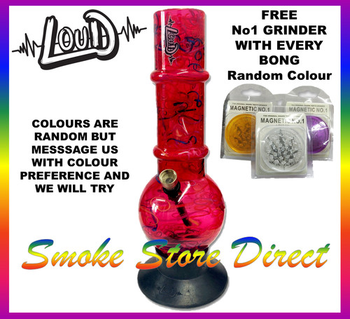 30cm loud acrylic bong - 30cm,