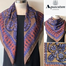 AQUASCUTUM of London Silk