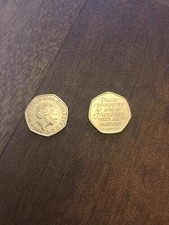 50p Special Coins - 1 Coin - Peace and Friend Ship with all nations Coin