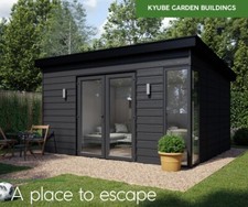 Premium Composite Garden Room 3.75m x 3.6m , Home Office, Man Cave, Gym Studio