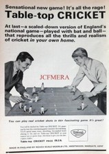 TRI-ANG 'Table-Top CRICKET' Game 1967 Advert Print