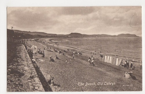 The beach old colwyn - old,