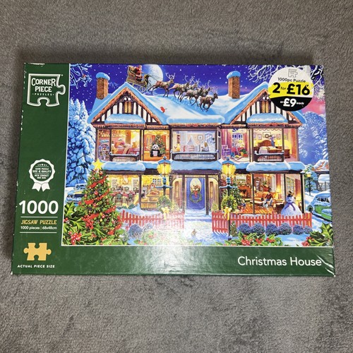 Corner piece christmas house - -,