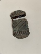 Victorian Brass Vesta Case