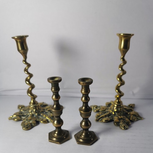 Small size brass - size, candlesticks